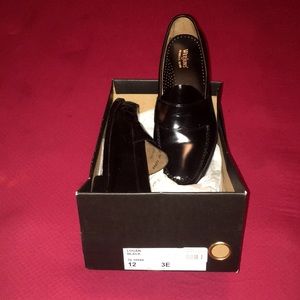 Dressed/casual shoes size”12 Black loafers $100.00